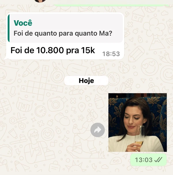 Aumento de 39% no salário